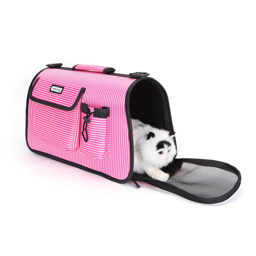 Foto 5 Borsa Trasportino FashionPet Taglia M Rosa