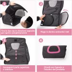 Foto 3 Borsa Trasportino Deluxe Taglia S Rosa